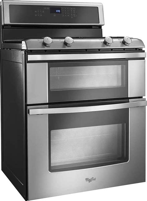 whirlpool gas range self cleaning